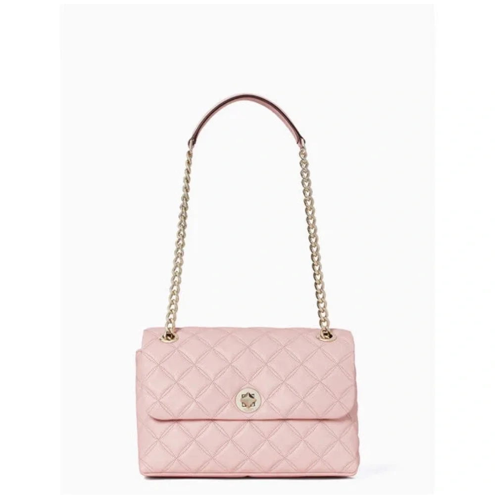 Kate Spade Blush Quilted Shoulder Bag - Picture 3 of 9